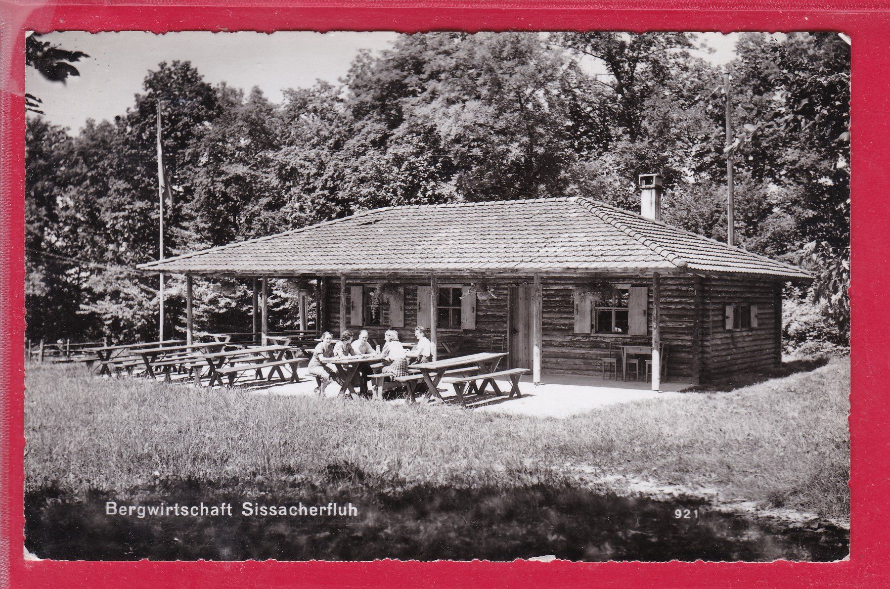 Cartoline postali: BERGWIRTSCHAFT SISSACHERFLUH, 19.6.1963 – Usato da Oberrieden venduto da Gebirgsstelze