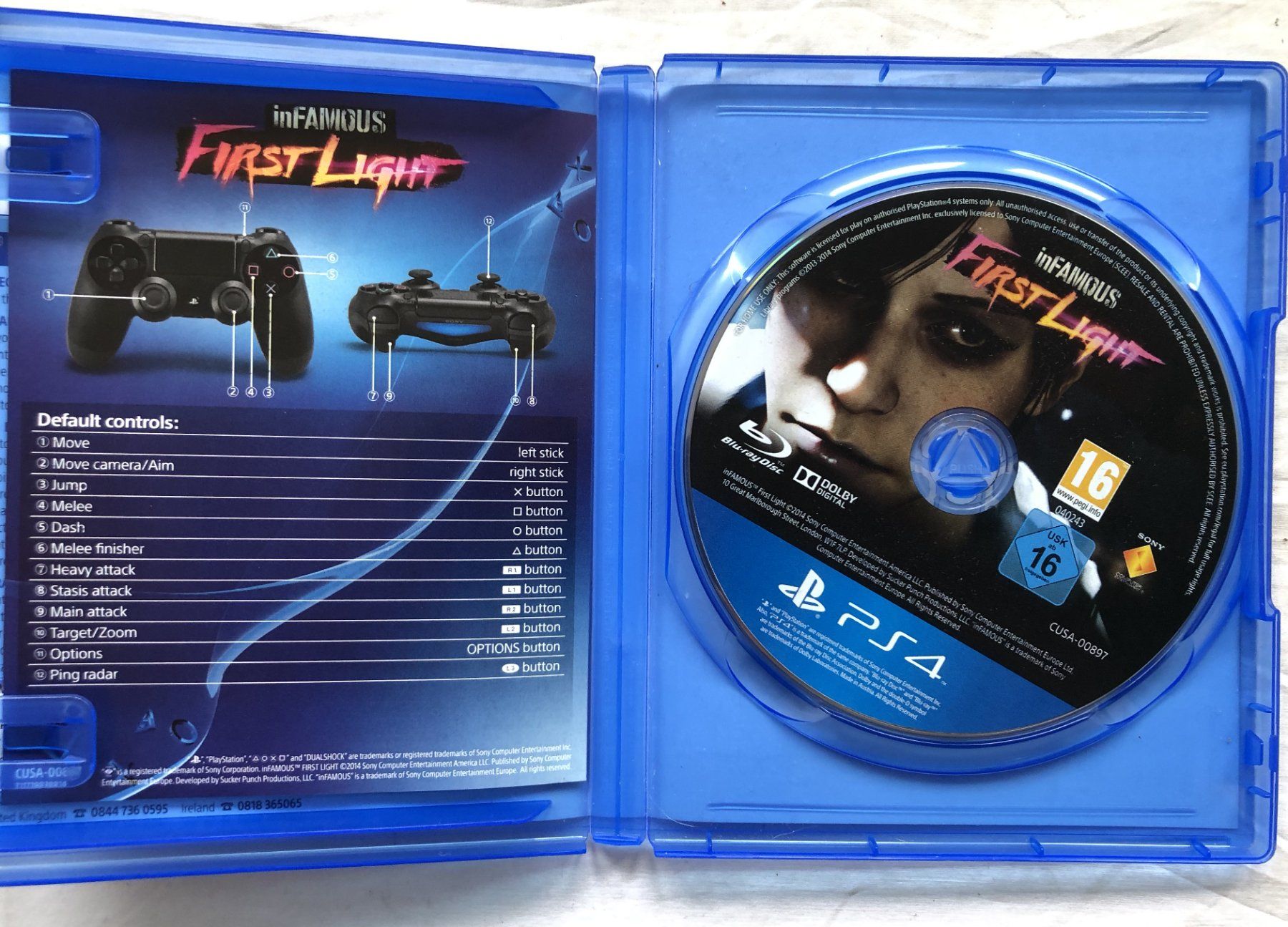 Spiele: PS 4 - inFAMOUS First Light – Gebraucht aus Schaffhausen von durruti 1