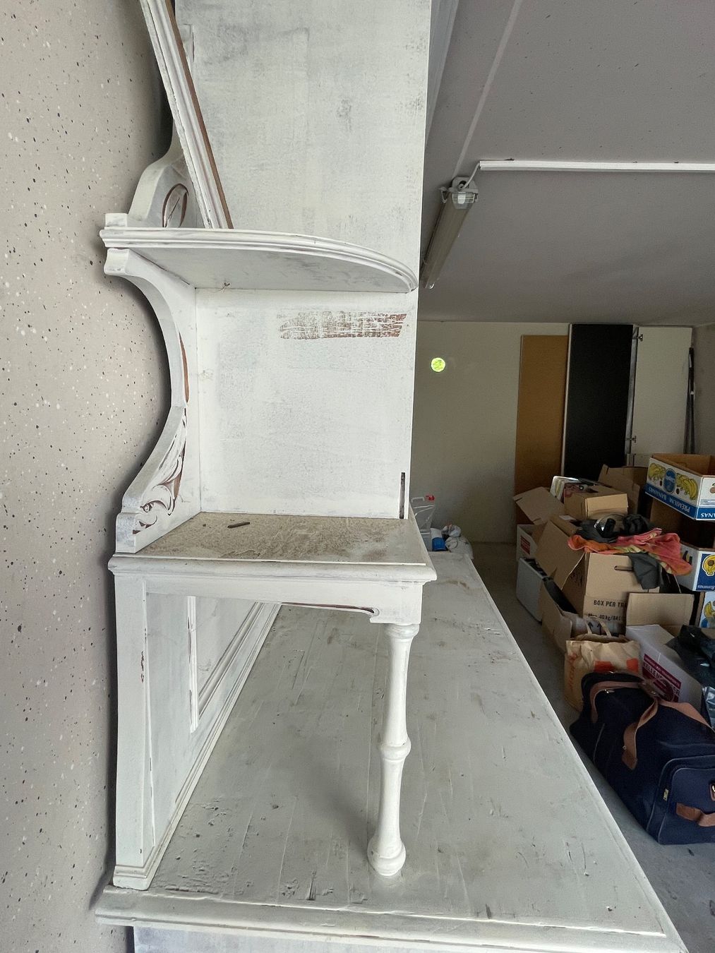 Credenze: Antiker Jugendstil-Buffetschrank mit Bleiglas – Usato da Hünibach venduto da Ramouun 4