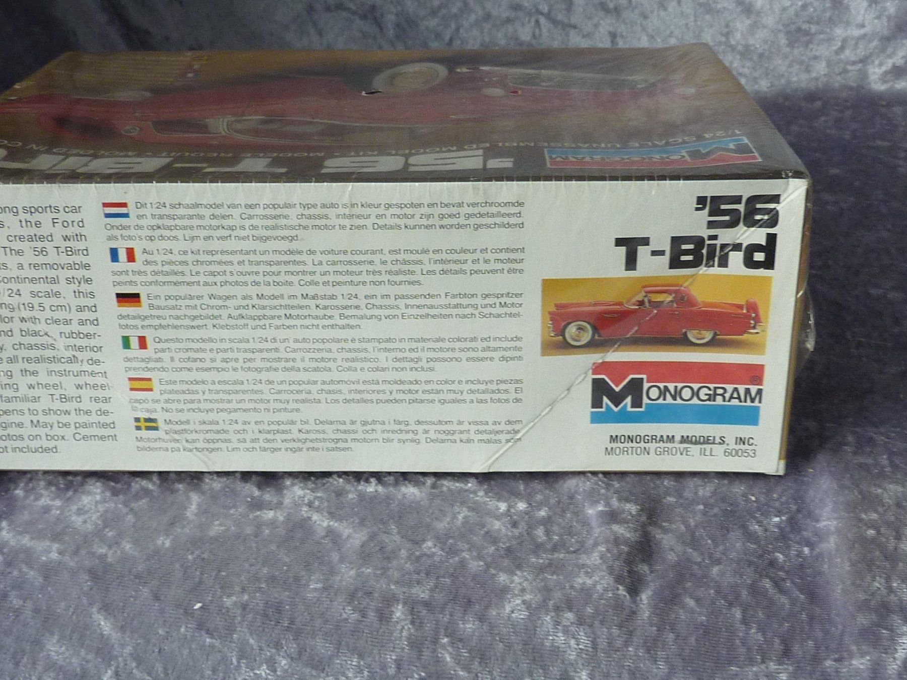 AMT/ERTL Modellini d'auto: Ford Thunderbird 1956  1:24 – Nuovo e nell'imballaggio originale da Dürrenäsch venduto da modellautos4you 2