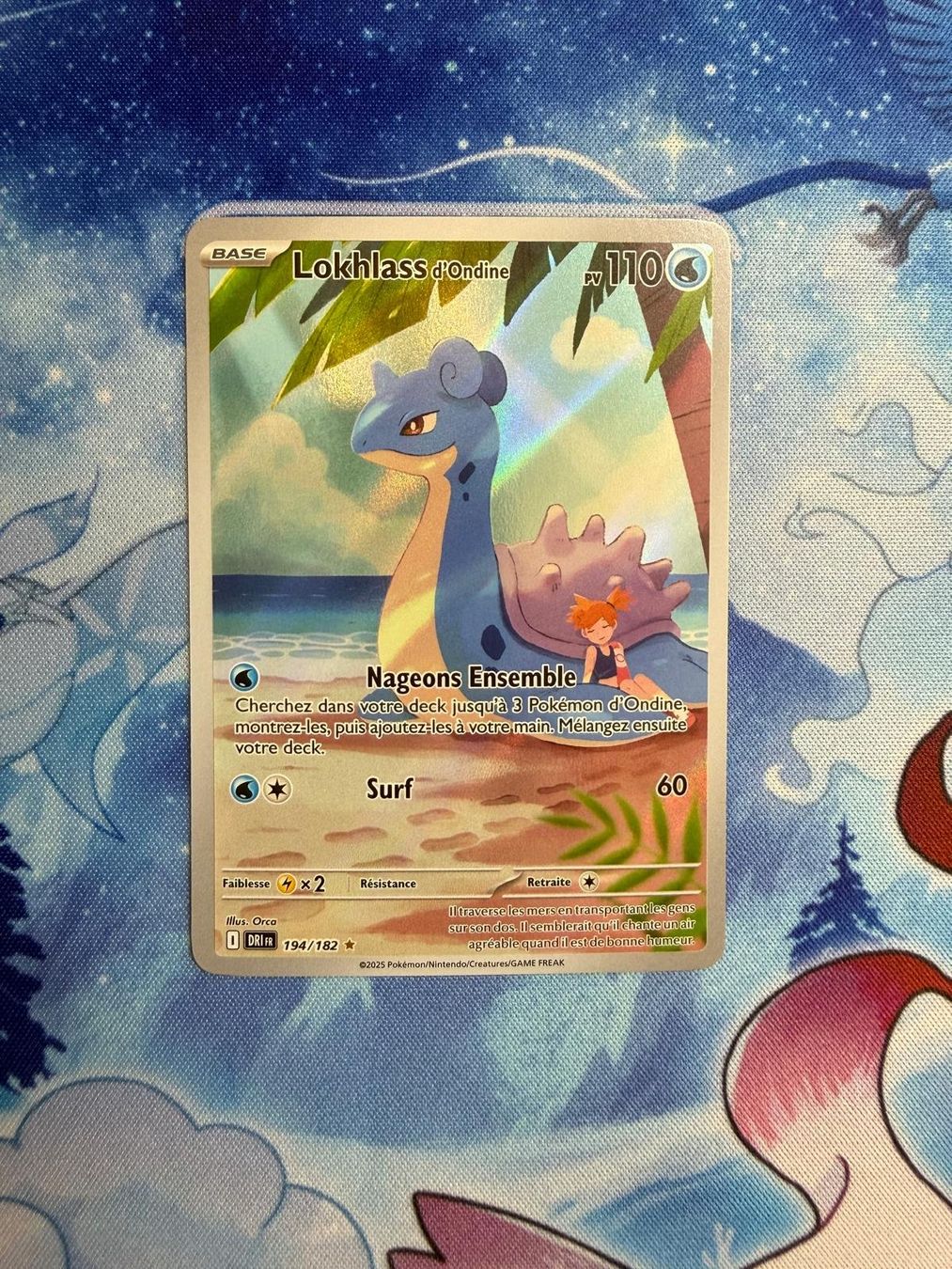 Pokémon Carte collezionabili: Lokhlass AR - DRI 194 FR – Nuovo (secondo la descrizione) da Courgenay venduto da ScamBoxOff