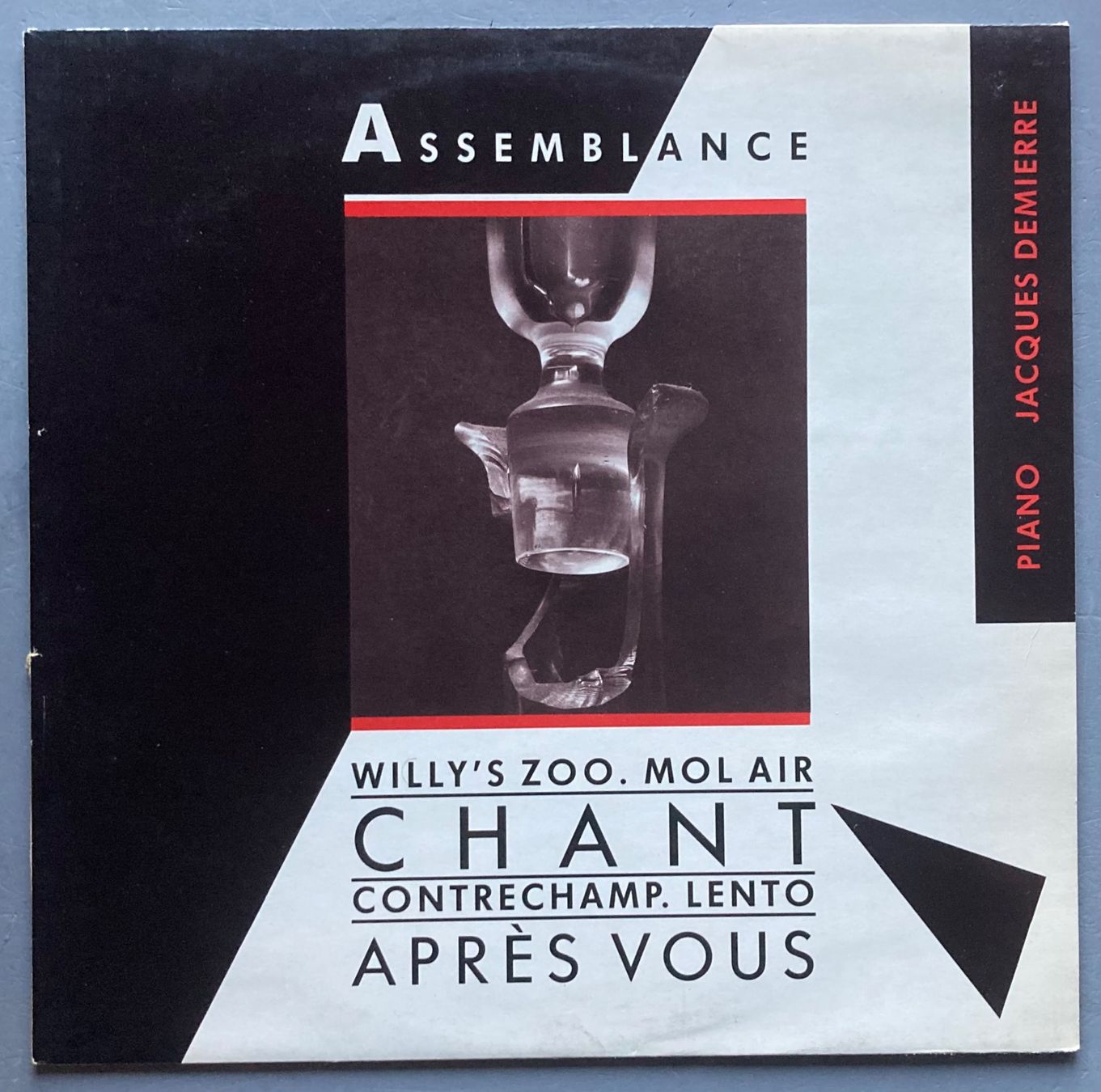 Schallplatten: JACQUES DEMIERRE - ASSEMBLANCE – Gebraucht aus Poliez-Pittet von Newtown-Records