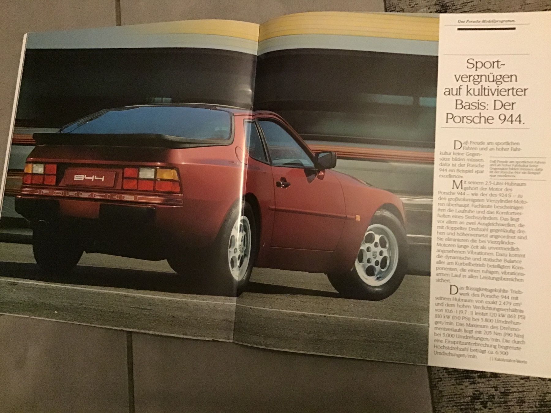 Porsche Dokumente: Porsche Programm Verkaufsprospekt 48 Seiten, August 1985 – Gebraucht aus Scherzingen von Starseller62 5