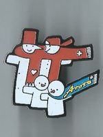 Arosa Schneemann Pin