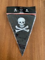 Wimpelkette, Totenkopf, 6 Meter