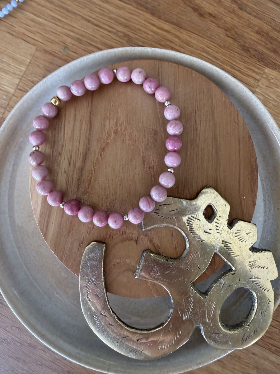 Bracciali & Braccialetti: Armbändeli Rhodonit  – Nuovo e nell'imballaggio originale da Meilen venduto da NHirs96