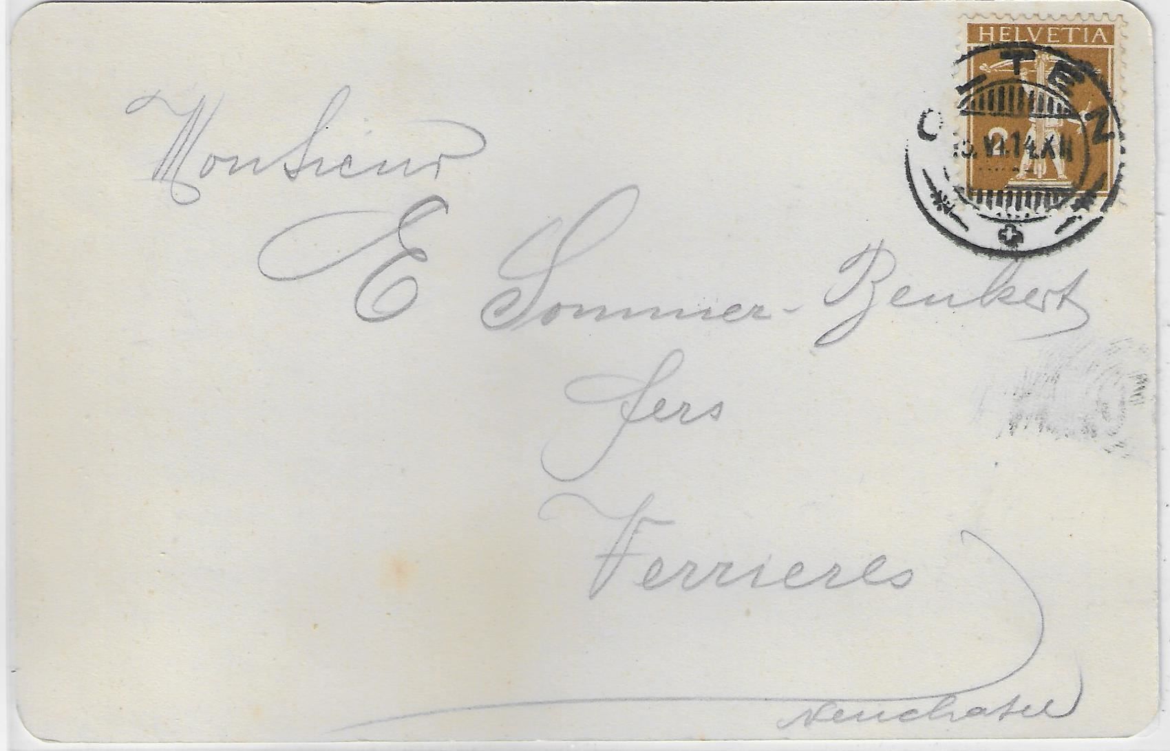 Cartoline postali: Olten 15.VI.14 E. Pfaendler & Co. – Usato da Ettingen venduto da Kartenplanet 1