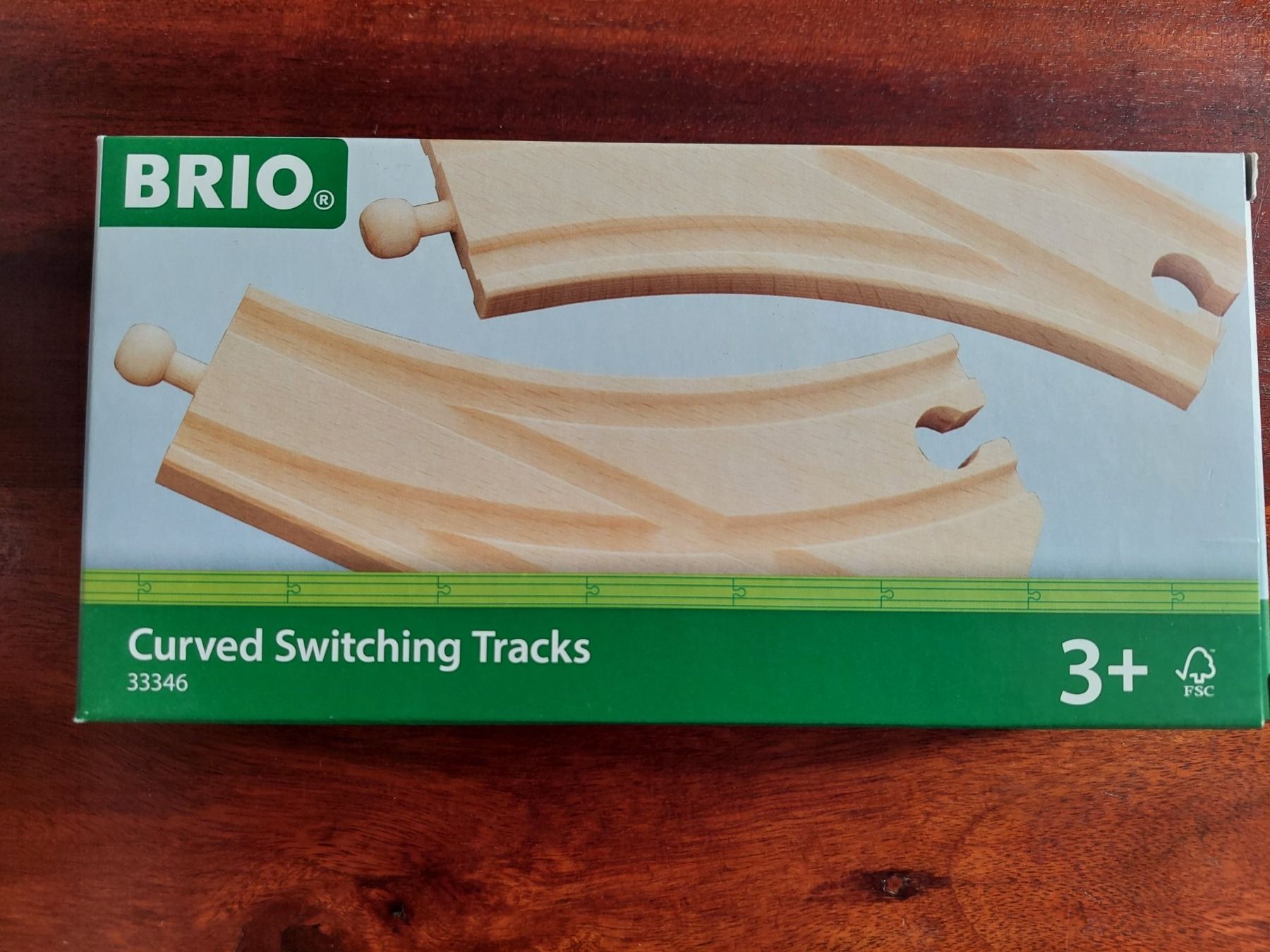 Brio Spielzeuge: Brio World 33346 Bogenweichen 2er-Set – Neu und originalverpackt aus Beckenried von Havacola 1