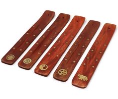 🌿 Räucherstäbchenhalter aus Mango Holz – zufälliges Muster