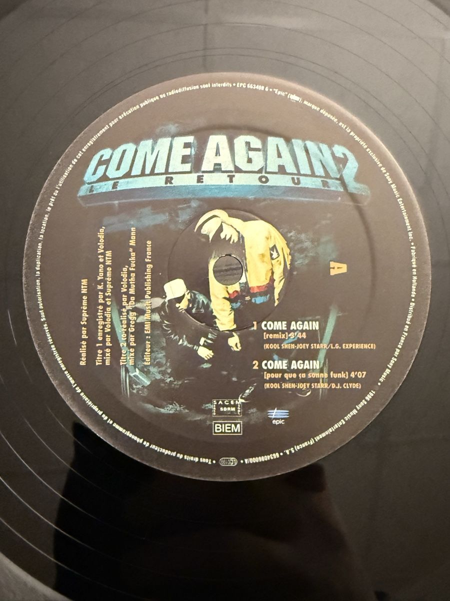 Dischi in vinile: NTM Come Again 2 - Le Retour / EU 1996 – Usato da Delémont venduto da Studio_du_soleil 2