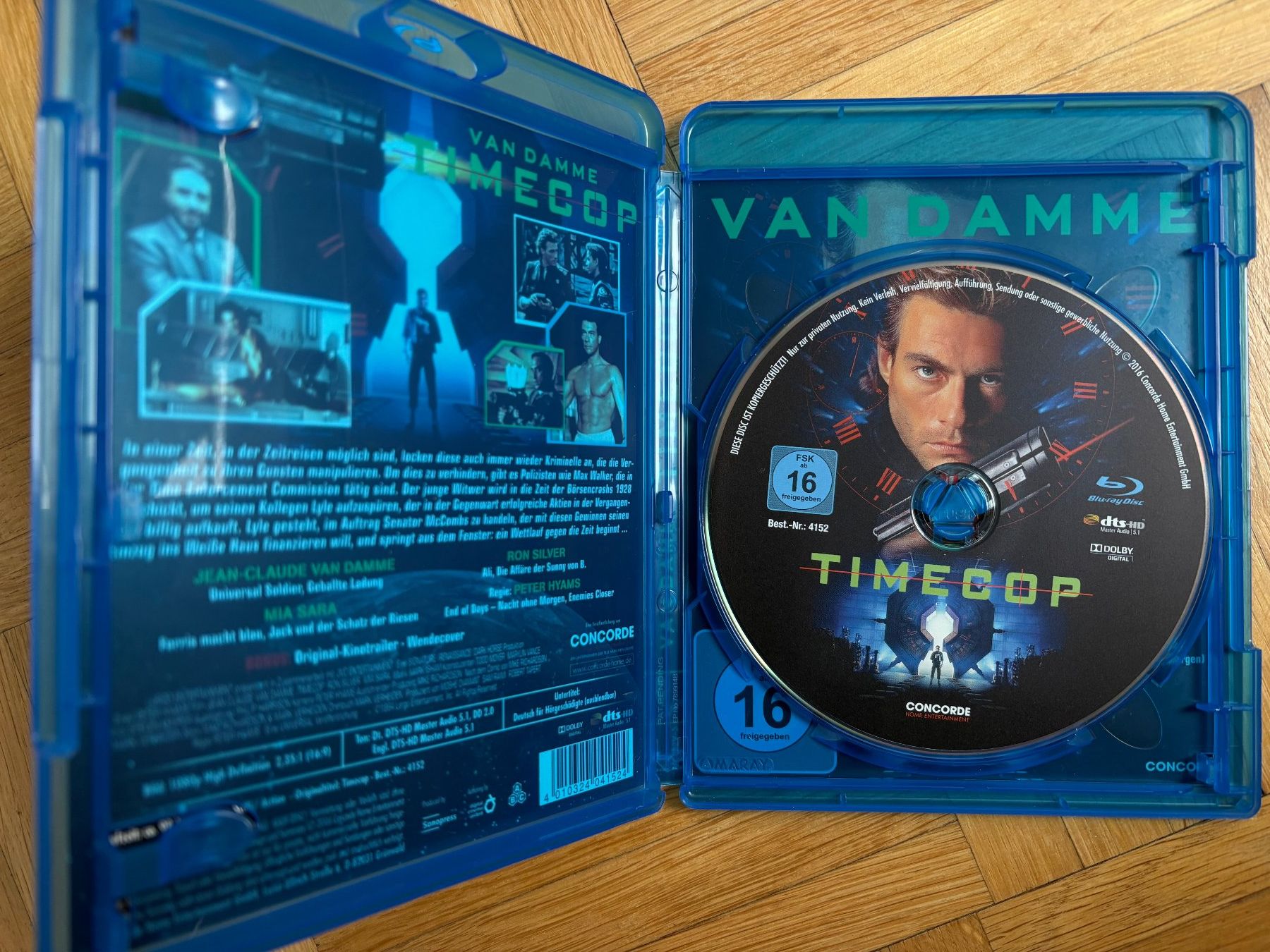 Tutti i DVDs: Timecop - Blu-ray – Nuovo (secondo la descrizione) da Zürich venduto da Malcom 1