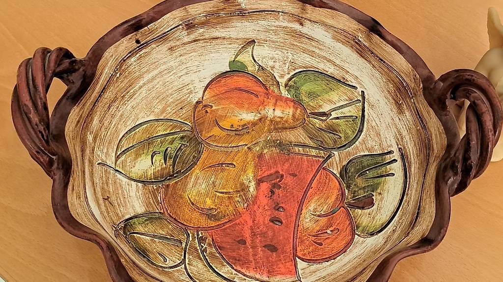 Candele: Engelkerze und Fruchtschale – Usato da Thun venduto da cuzzucoli 1