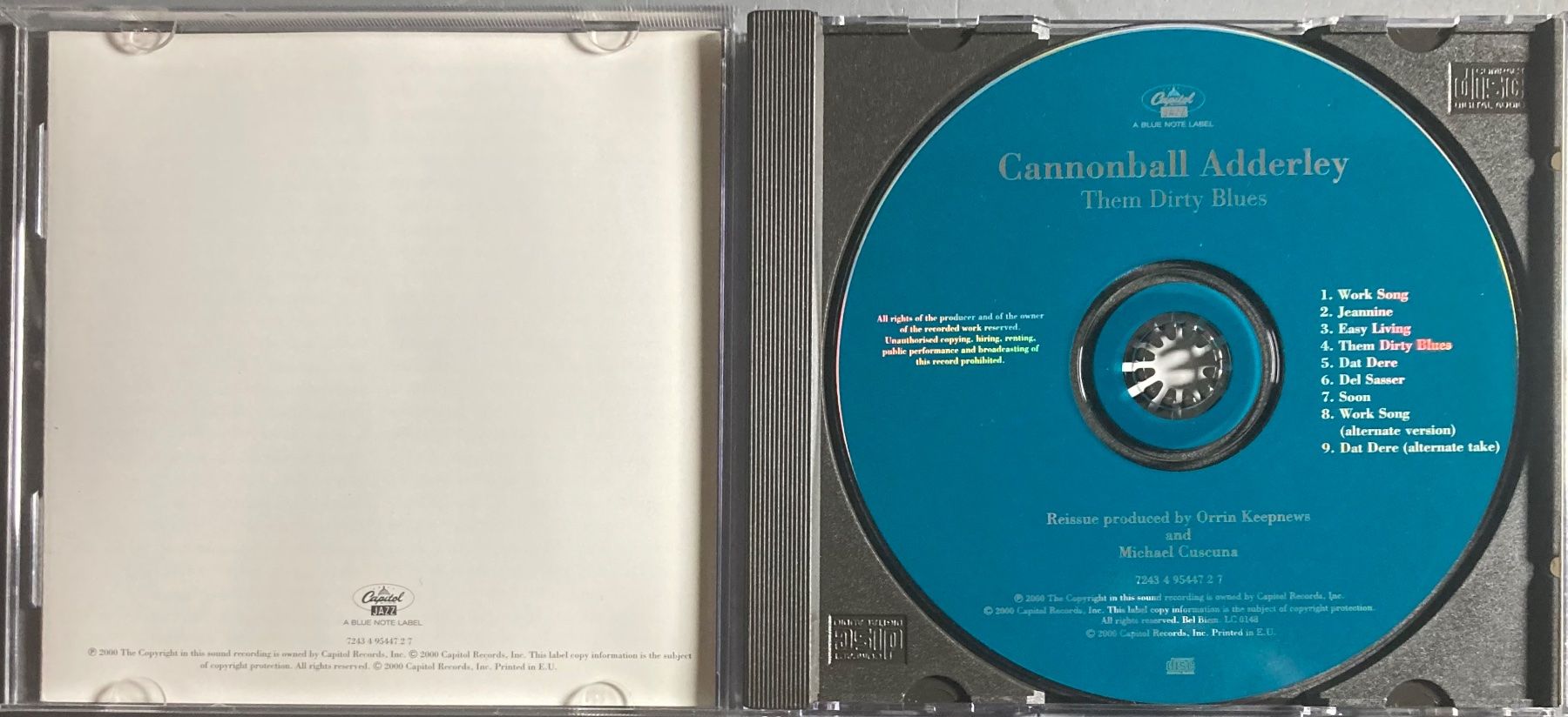 CD: THE CANNONBALL ADDERLEY QUINTET FEATURING NAT ADDERLEY - THE – Usato da Poliez-Pittet venduto da Newtown-Records 2
