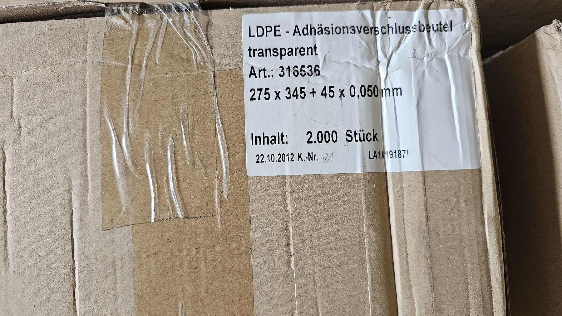Taschen: diverse Adhäsionsverschlussbeutel transparent – Neu (gemäss Beschreibung) aus Koppigen von Bracher_Mail-House 3