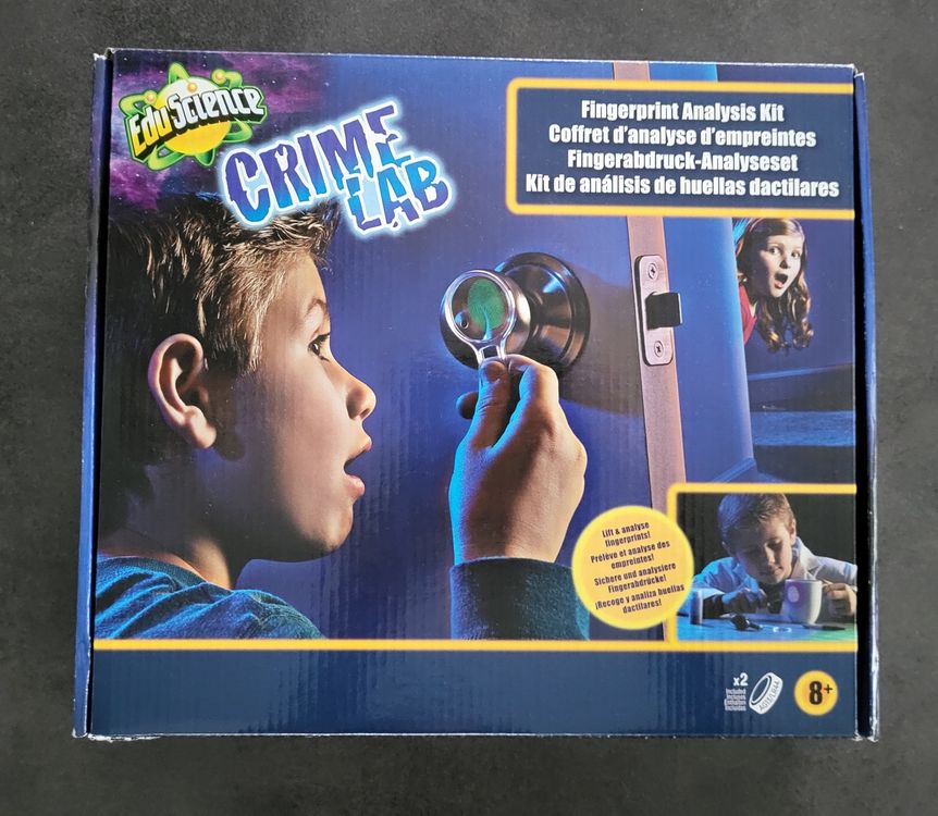 Edu Science Toys R Us Crime Lab Fingerprint Analysis Kit Kaufen auf