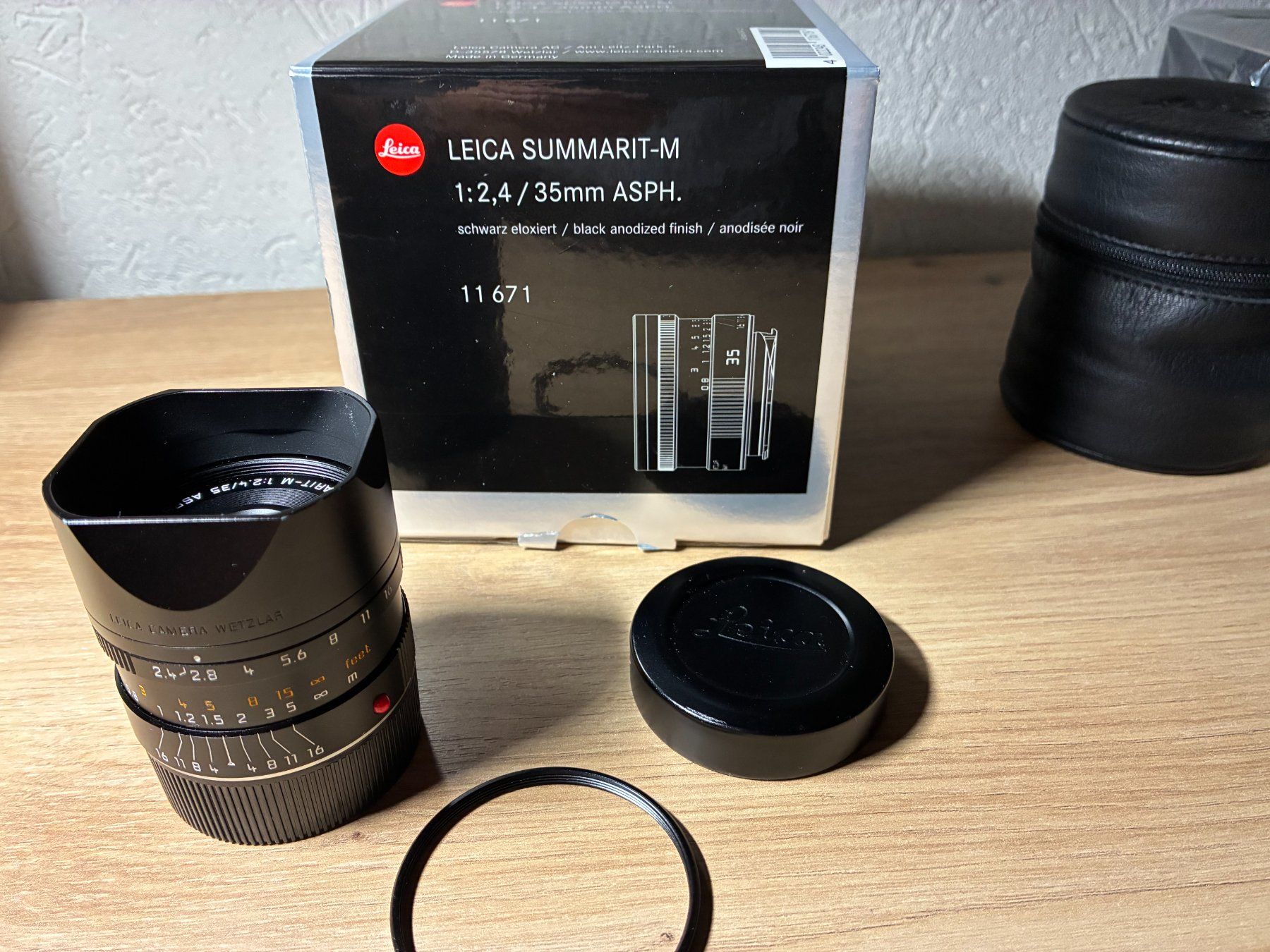 Leica Obiettivi: Leica Summarit-M 35mm f/2,4 ASPH. – Usato da Lausanne venduto da Tortueindien