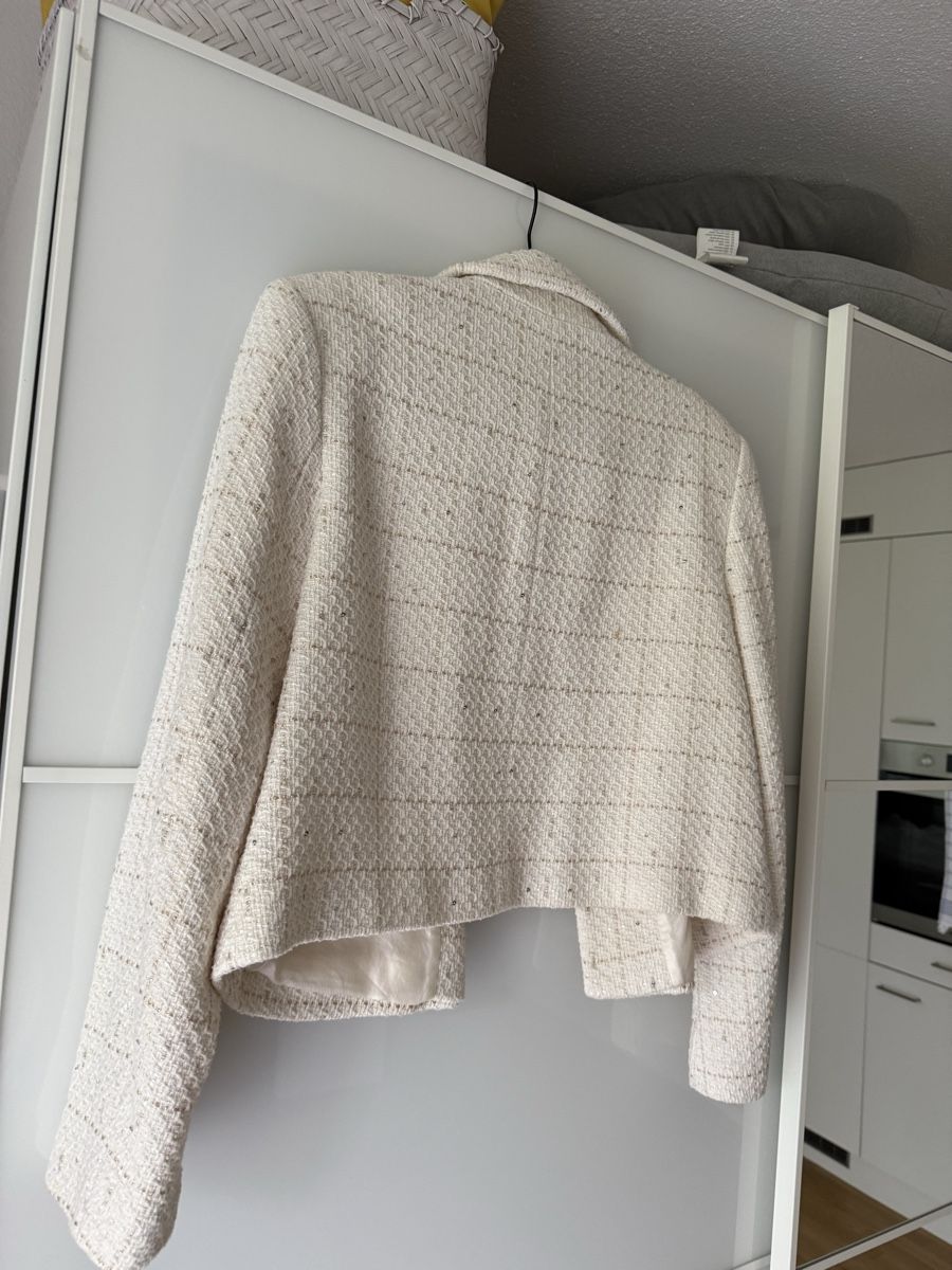 Zara Giacche: ZARA Blazer in Bouclé-Optik, Gr. L – Usato da Wil SG venduto da xrnvani 3