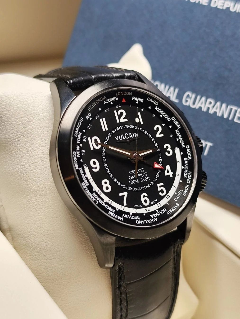 Vulcain Uhren: Vulcain Cricket GMT Pilot – Neu und originalverpackt aus Thalwil von malexx 1
