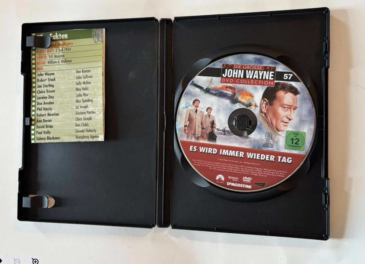 Tutti i DVDs: John Wayne Es wird immer wieder Tag (1954)DVD Vol,57 – Usato da lupfig venduto da maniacs666 1