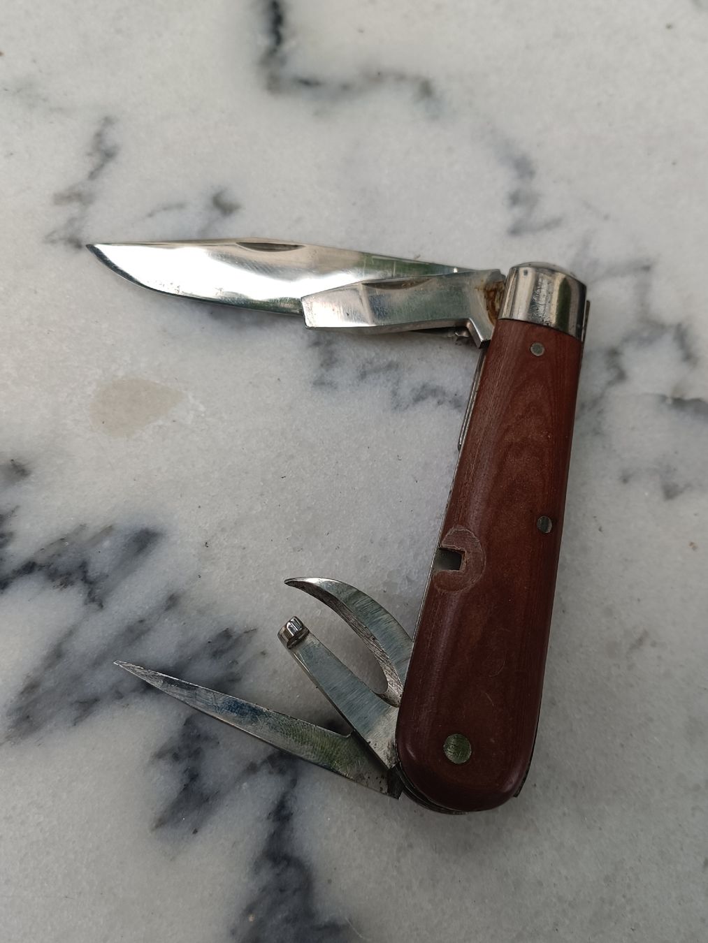 Schweizer Armee Coltelli tascabile: Sackmesser Elsener Schwyz 1950 P – Usato da Brugg AG venduto da Ente015 5