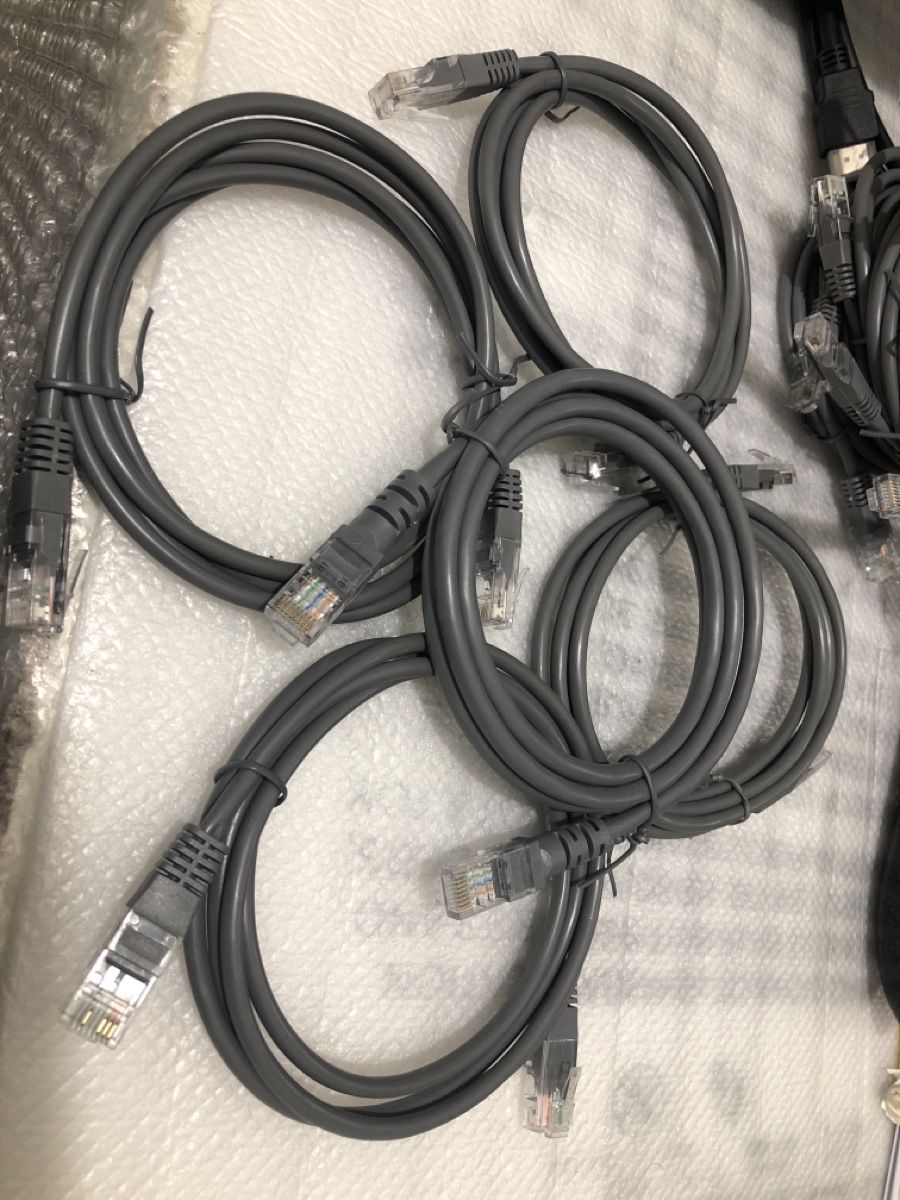 Cavi: 5x Internet kabel rj45 – Nuovo (secondo la descrizione) da Biel-Bienne venduto da alos07