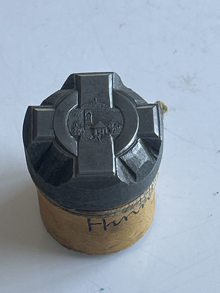 Stempel: Stempel mit Kirche und Baum (S13) – Gebraucht aus Aarau von bro_9zsg