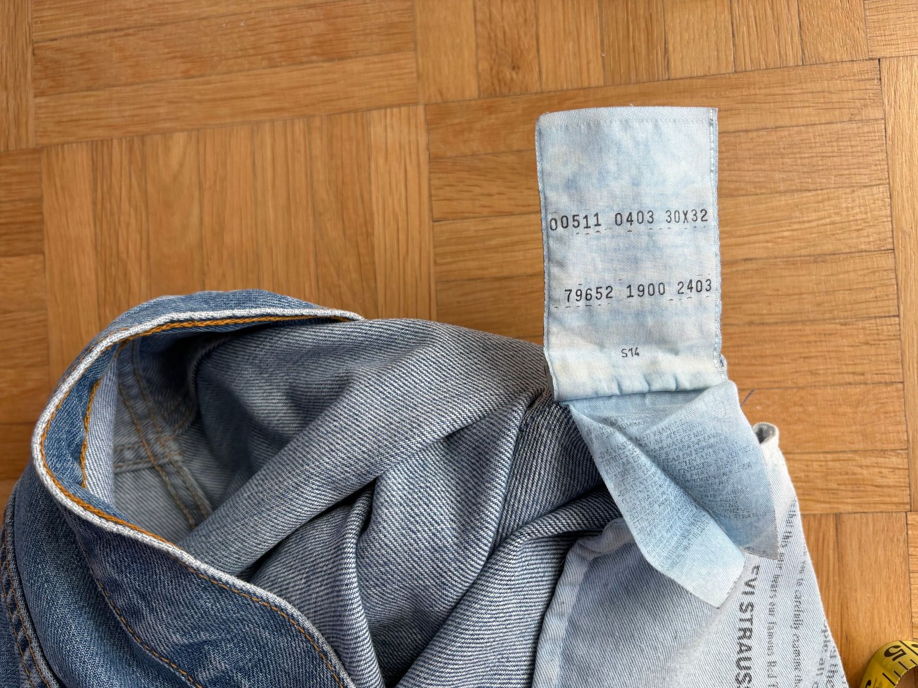 Levi's Jeans: Lewis 511 - Hellblau - W30 L32 – Usato da Zürich venduto da Malcom 3