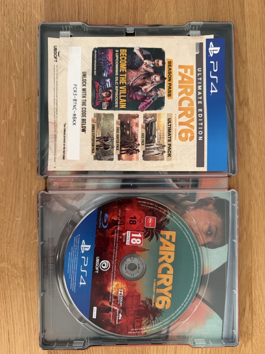 Sony Giochi: Far Cry 6 Ps4 Steelbook – Usato da Hagendorn venduto da masterchieff 2