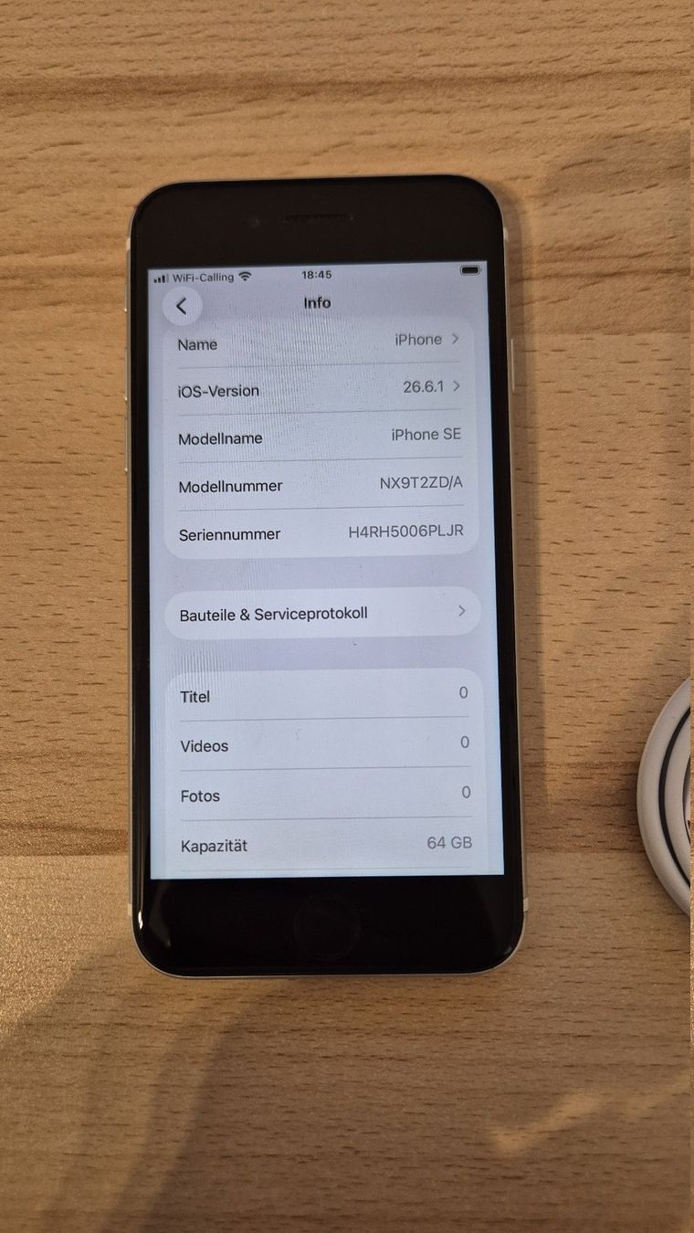 Apple Telefoni cellulari / Smartphones: iPhone SE 2020 64GB White 3034 – Usato da Münchenbuchsee venduto da MV_Solutions 2