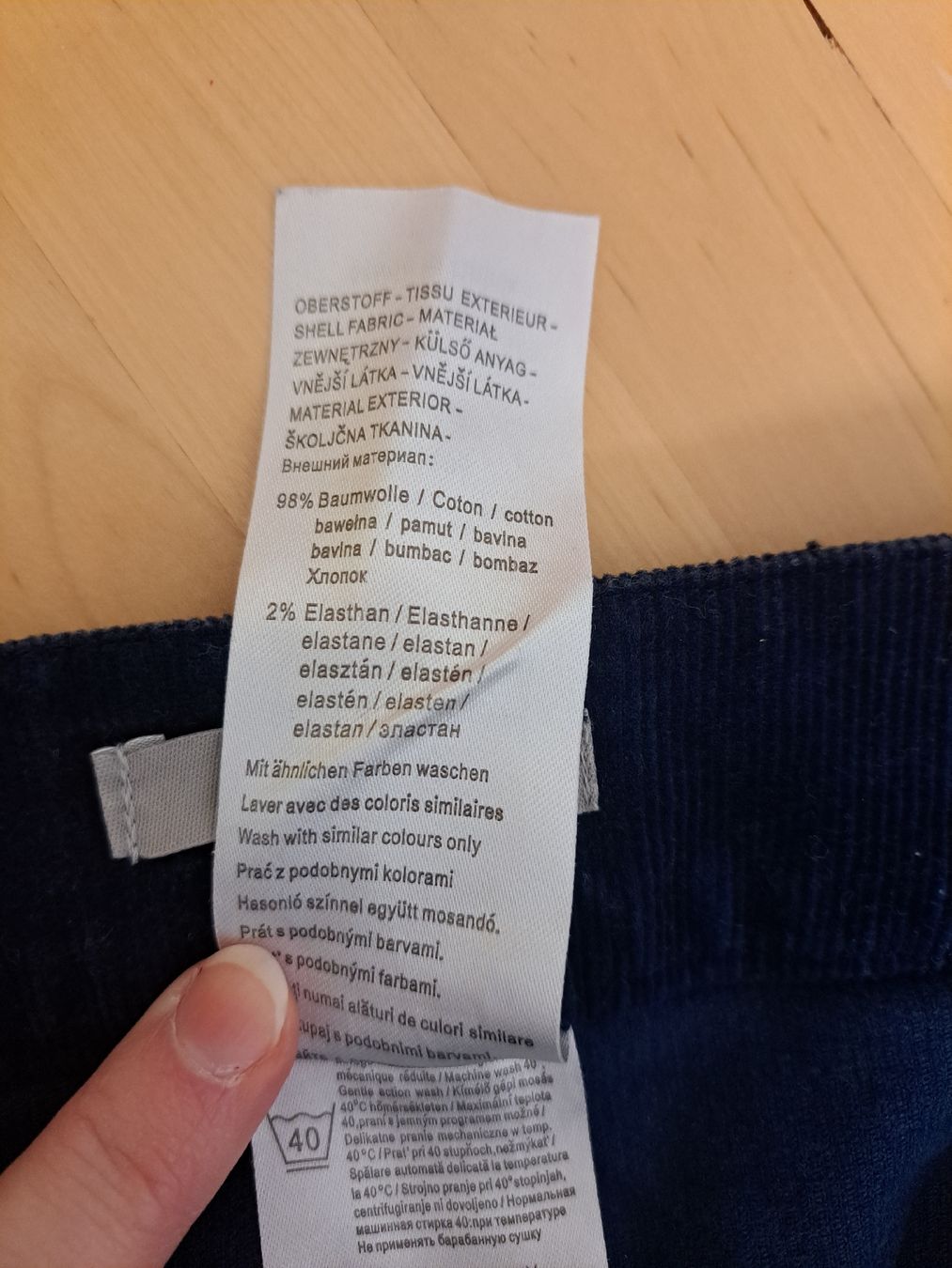 Orsay Röcke: Dunkelblauer Cord-Jupe Gr. 38 – Gebraucht aus Basel von kru_m5x5 3