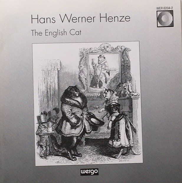 CD: Hans Werner Henze - The English Cat – Usato da Grüningen venduto da azulamarillo