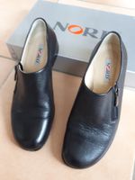 eleganter bequemer Halbschuh, schwarz, Gr. 35, neuer Absatz