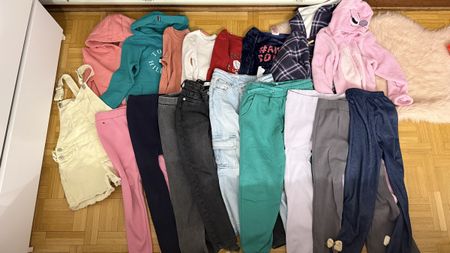 Lot vêtements fille 6 ans 116 cm