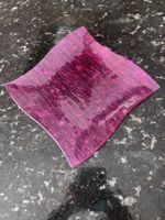 Servierplatte  Obstschale pink 25 x 25 cm