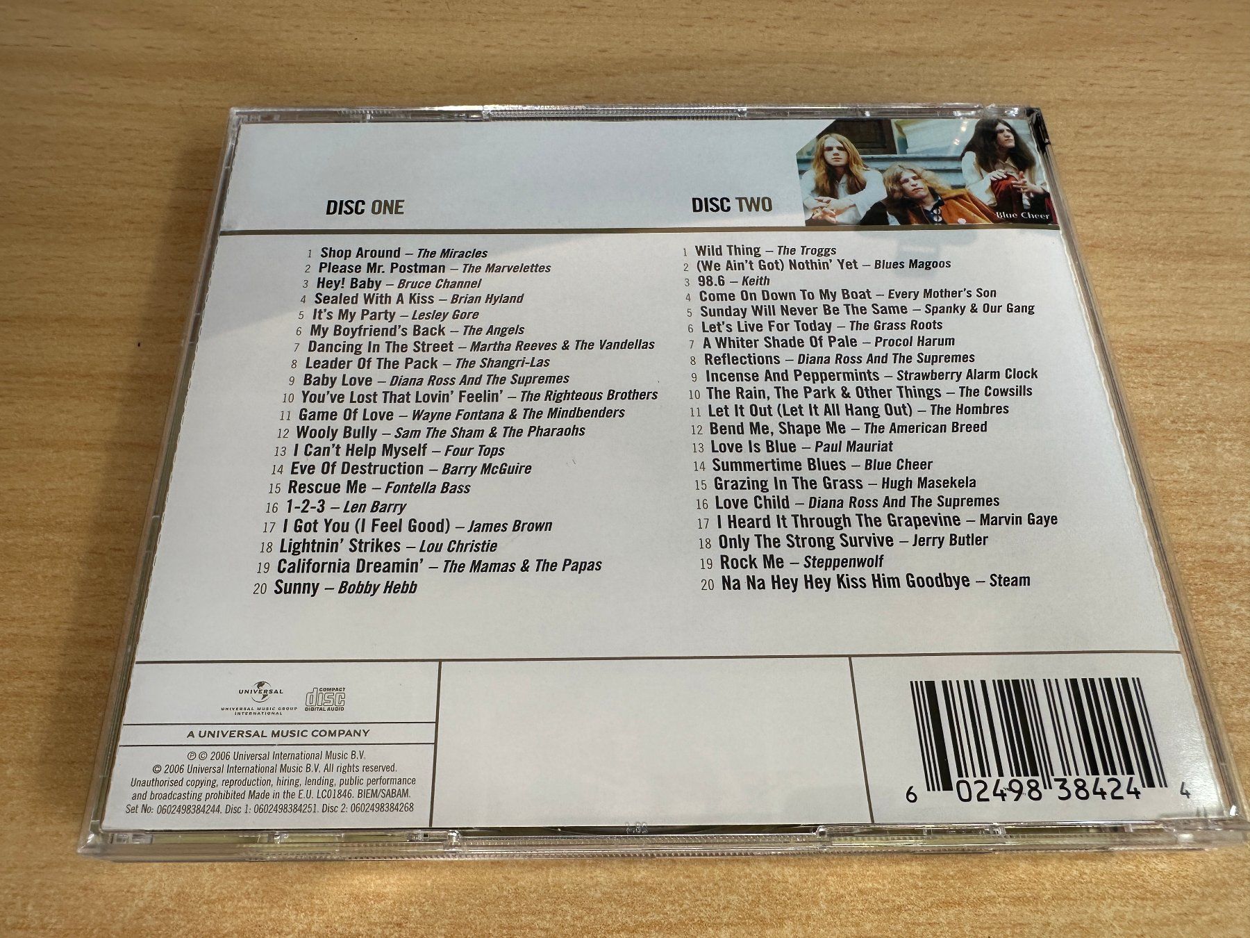 CD: T5 Various – '60s - Gold - 2 CD – Usato da Rikon im Tösstal venduto da Alpenmutz 1