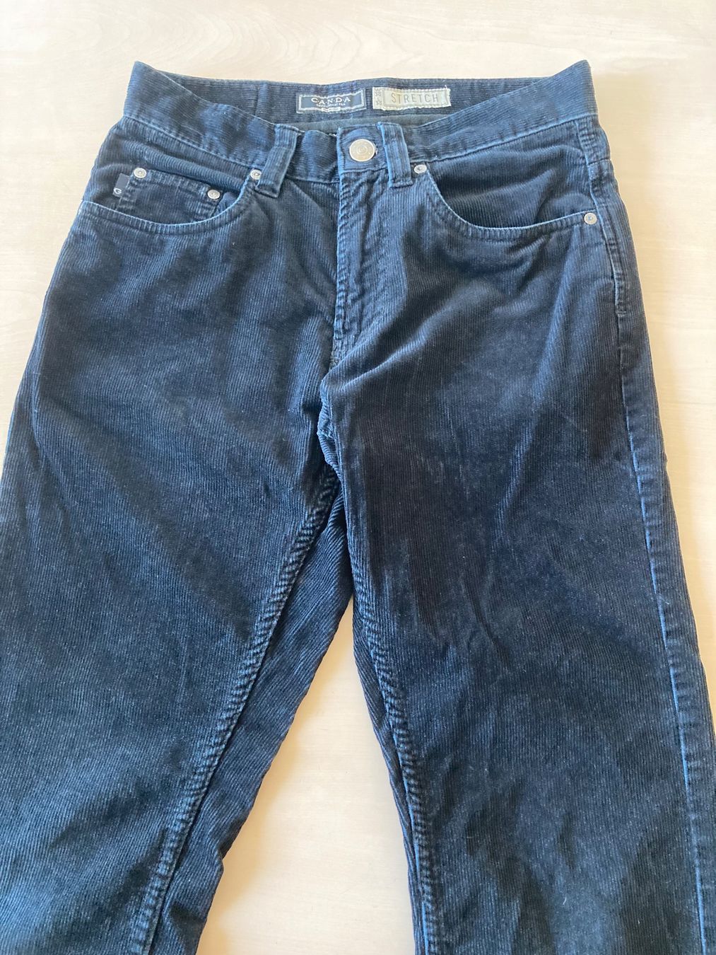 Pantaloni: Manchesterhose 30/30 blau – Usato da Bassersdorf venduto da SWISS77W 1