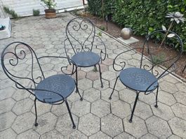METAL GARTEN STÜHLE