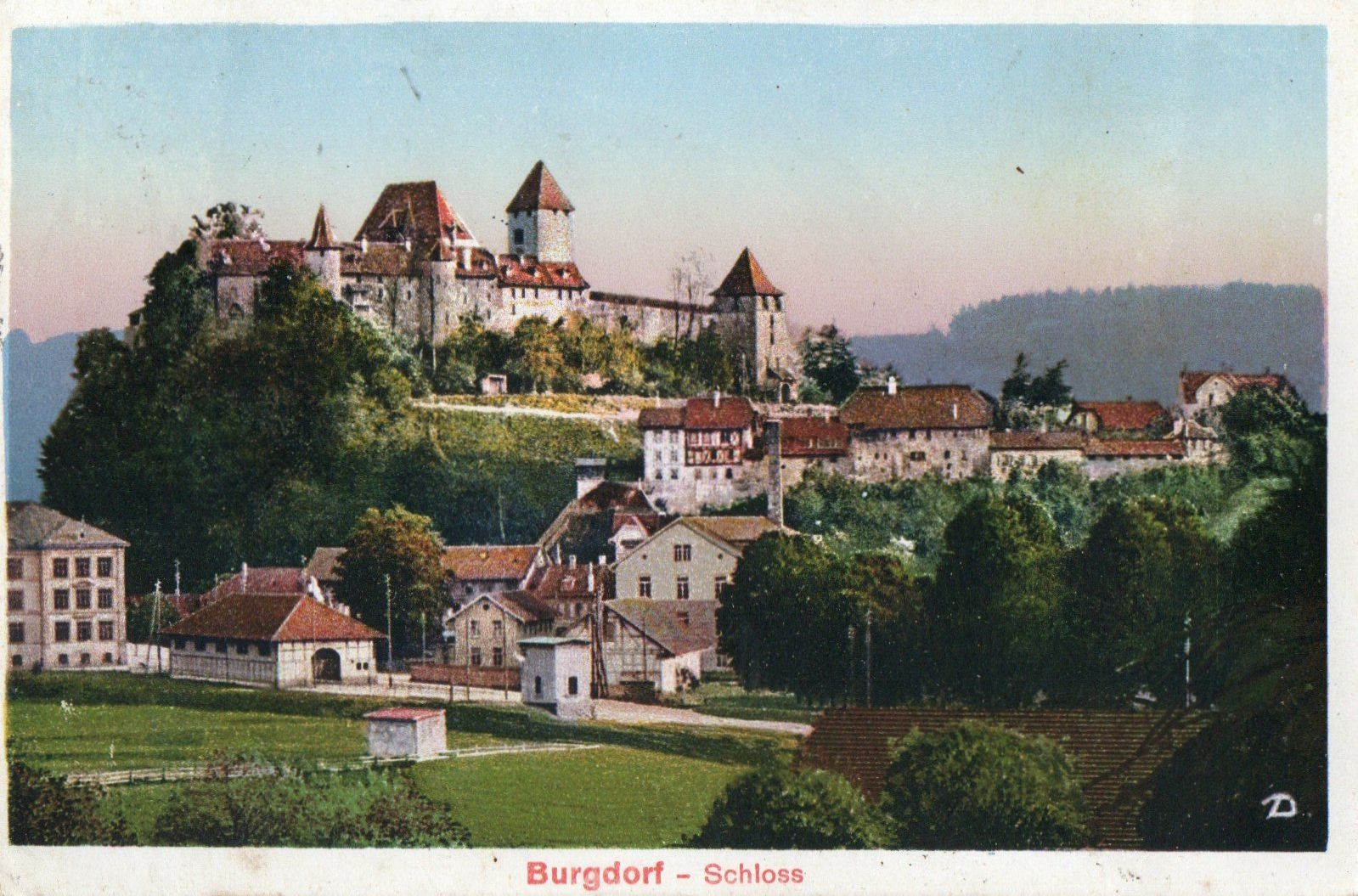 Cartoline postali: Burgdorf - Schloss – Usato da Melano venduto da pisonsdro