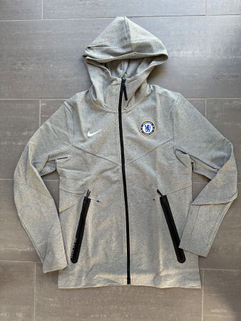 NIKE TECH FLEECE CHELSEA TRAINING JACKE HOODIE, GR. S, NEUW.