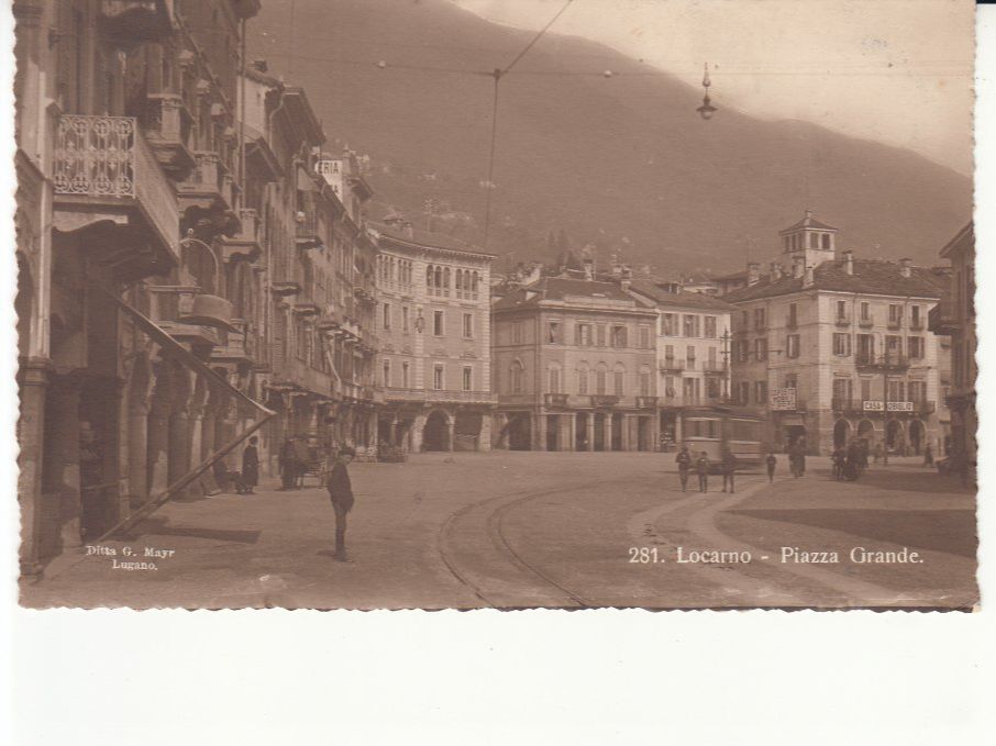 Cartoline postali: Locarno 1924 – Usato da Bürglen TG venduto da StampGraf