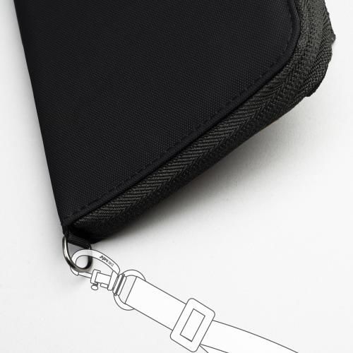 Pacsafe Portefeuilles: Pacsafe RFIDsafe Zip Around Wallet - Black – Neuf avec emballage d'origine à St. Gallen par sportglobe 3