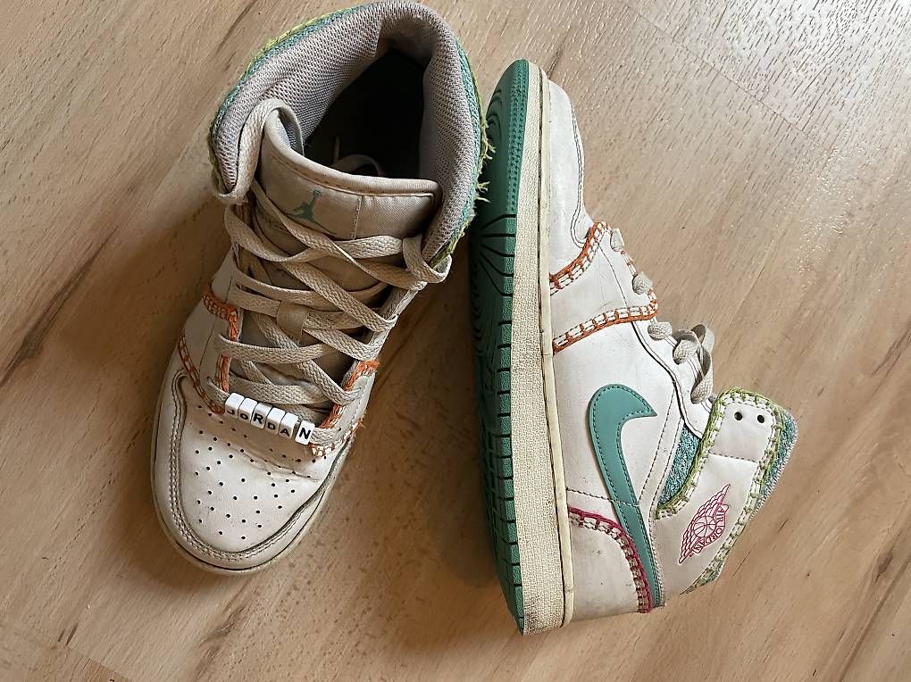 Nike Schuhe für Mädchen: Nike Jordan Grösse 40 getragen – Gebraucht aus Nidau von Weixel