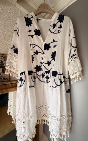 Luftiges Sommerkleid. Ungetragen. Gr. S/M