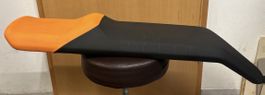 BMW CE 04 Sitzbank Backrest I  Farbe orange/schwarz