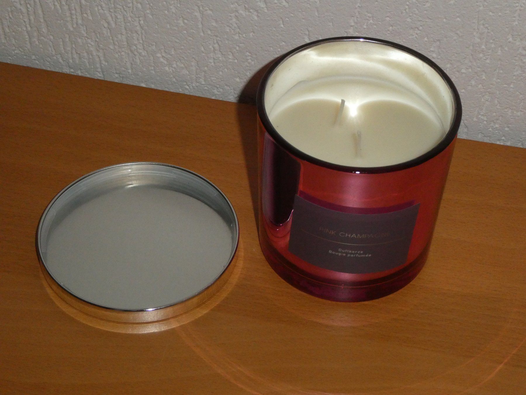 Kerzen: Pink Champagne Duftkerze, neu – Neu (gemäss Beschreibung) aus Mels von KOSL 3