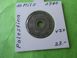 Palästina 1940, 10 Mils