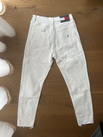 Tommy Jeans Izzie High Rise Slim Ankle Jeans Weiss Grösse 27