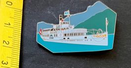 Dampfschiff ‚Lötschberg’ BLS BRIENZERSEE, Pin, Schmid Muller
