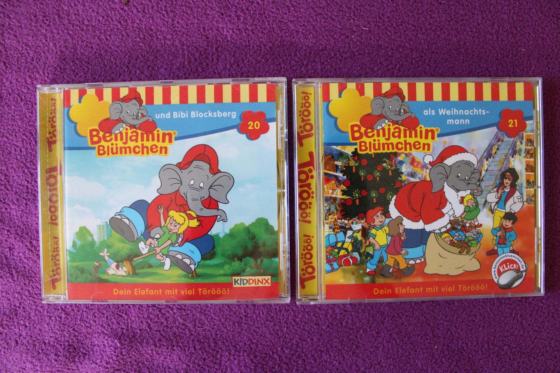 CD: 6 - Benjamin Blümchen - Hörspiel - CD´s – Usato da Müllheim Dorf venduto da Seeeule01 3