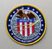 Patch "APOLLO 16", Schulter